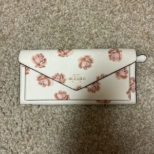 Original Coach flower wallet